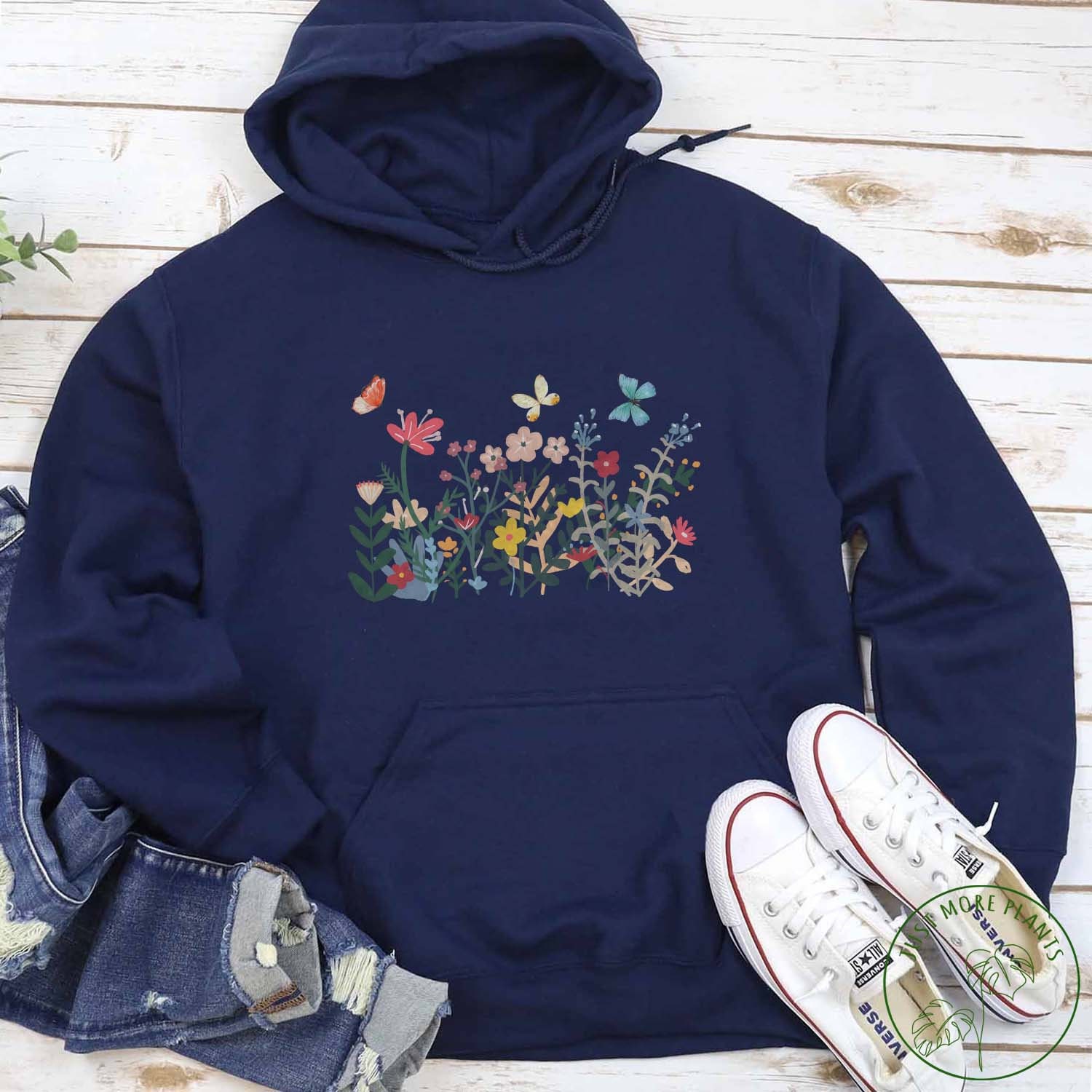 【GRAVER】25SS★ GRAR Silhouette Flower Hoodie GRAVER】25SS☆ GRAR Silhouette Flower Hoodie