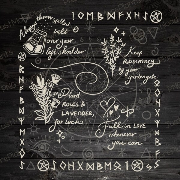 Garden PNG, Practical Magic PNG, Garden Gift, Gardening Gift, Garden Lover, Garden Lover Gift, Gardening Lover, Gardener Gift Idea