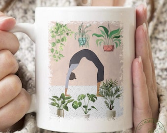 Plant Mug, Plant Lady Mug, Plant Gift, Plant Lover, Plant Lover Gift, Plant Mom, Plant Mom Gift, Gift For Planter, Plant Lady Gift