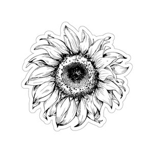 Garden Sticker, The Sunflower Sticker, Garden Gift, Gardening Gift, Garden Lover, Garden Lover Gift, Gardening Lover, Gardener Gift Idea