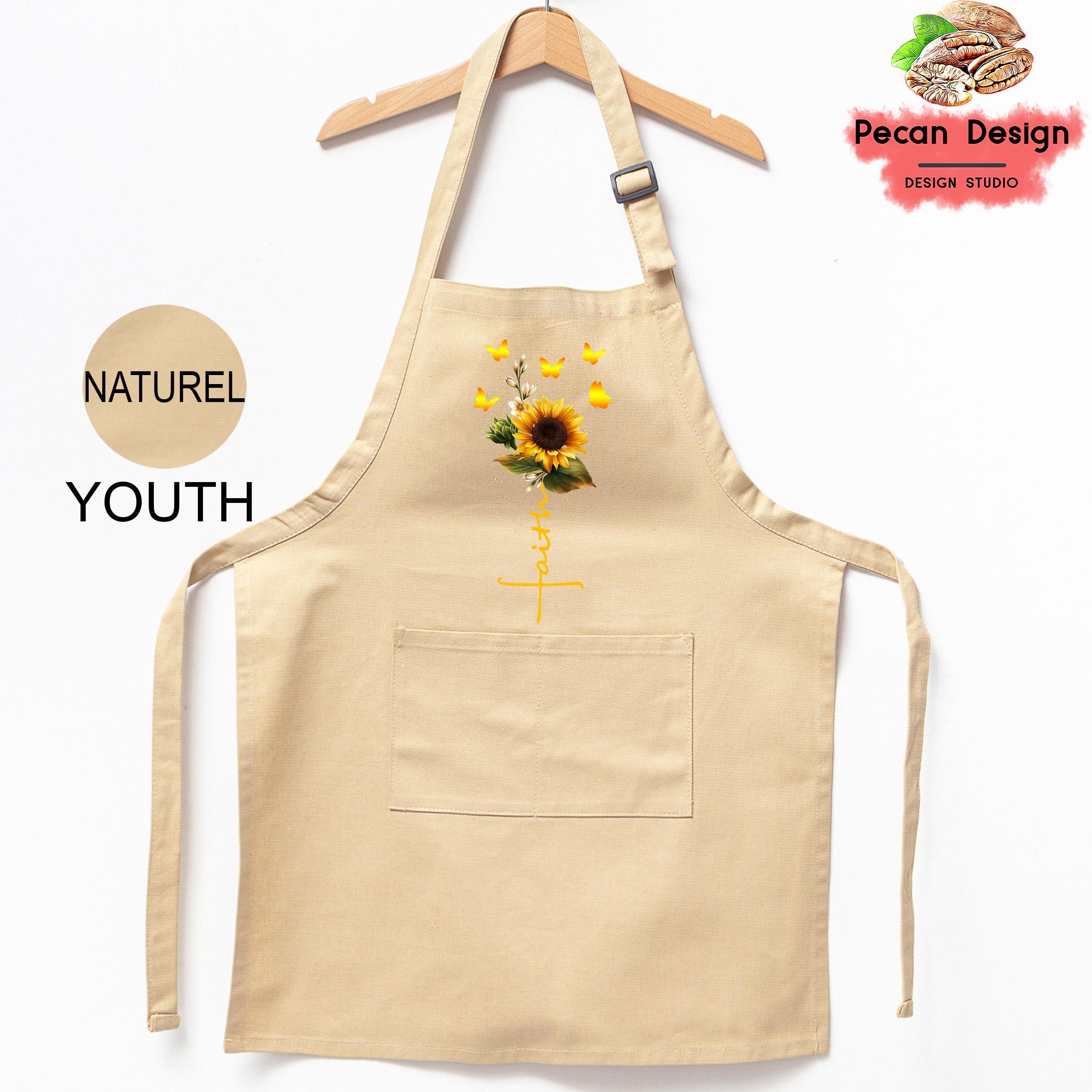 Faith Apron, Kitchen Christian Apron, Jesus Lover Apron, Walk by Faith ...