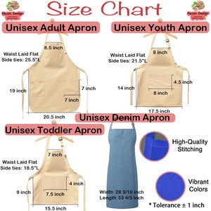 Personalized Kitchen Apron for Women, Cute Cooking Apron, Baking Apron ...