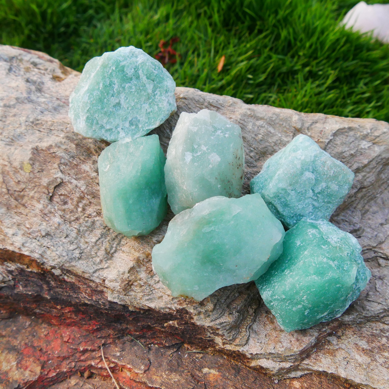Large Raw Green Jade Chunks Natural Green Jade Raw Green | Etsy