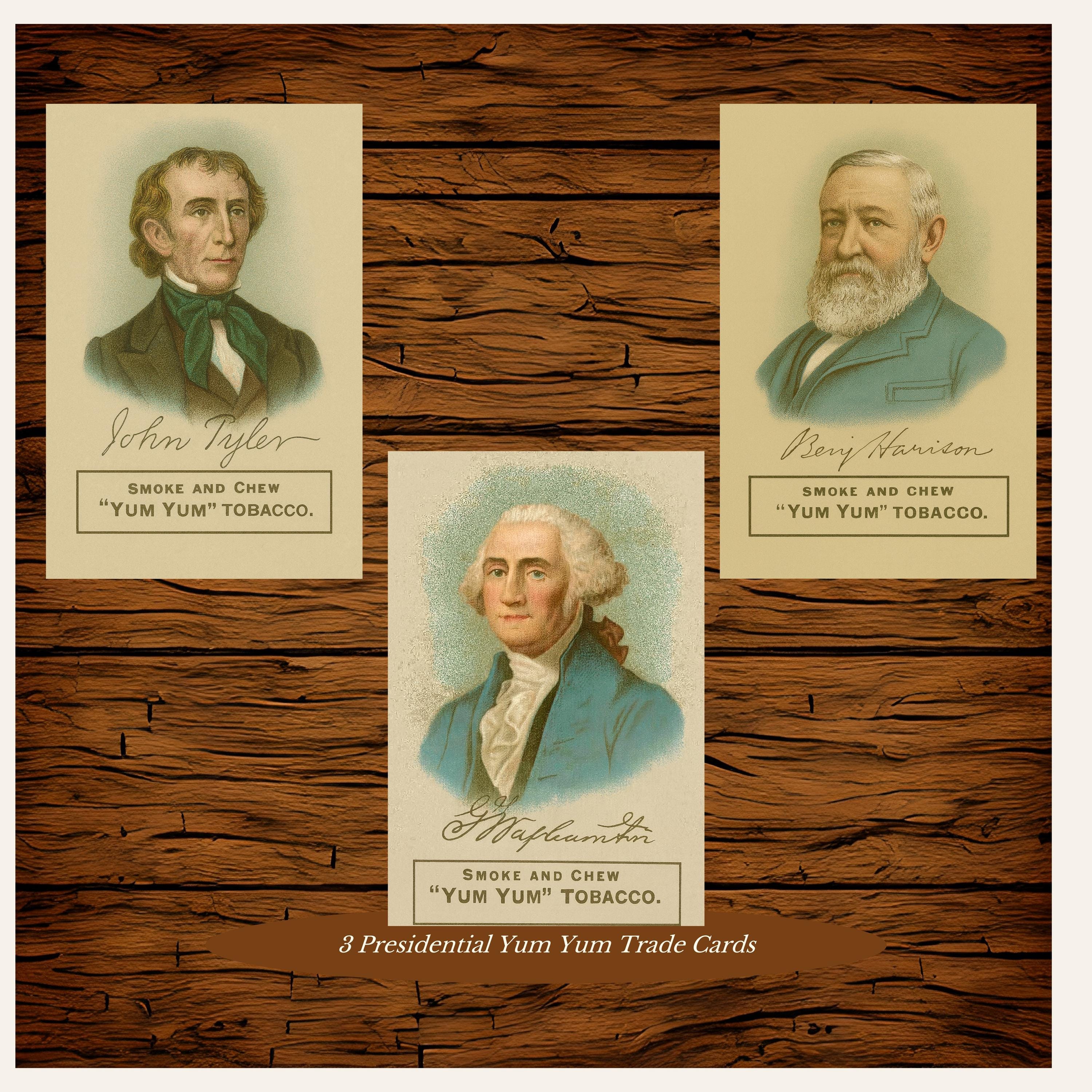 presidents who chewed tobacco 1888 Yum Yum N309 Of U.S James Monroe PSA 1 POP 2 ( 1 higher) Buy Presidential Tobacco Cards: Washington,