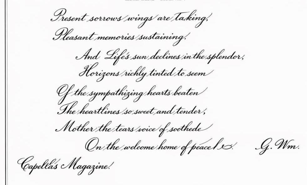 Printable Cursive Worksheet – Improve Handwriting Practice, Vintage ...