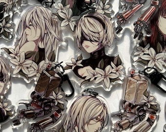 Portachiavi in acrilico NieR Automata/Replicant