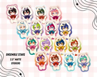Ensemble Stars!! Adesivi opachi