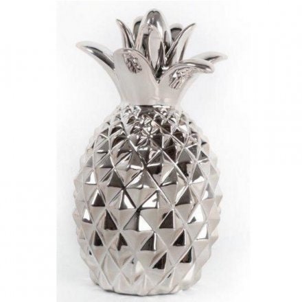 Plata Piña Ornamento / Piña / Plata Interior / Ornamento | Etsy