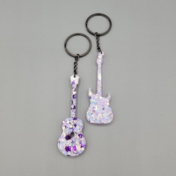 Guitar Keychain Etsy