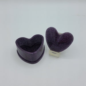 Purple Heart Jewelry Box