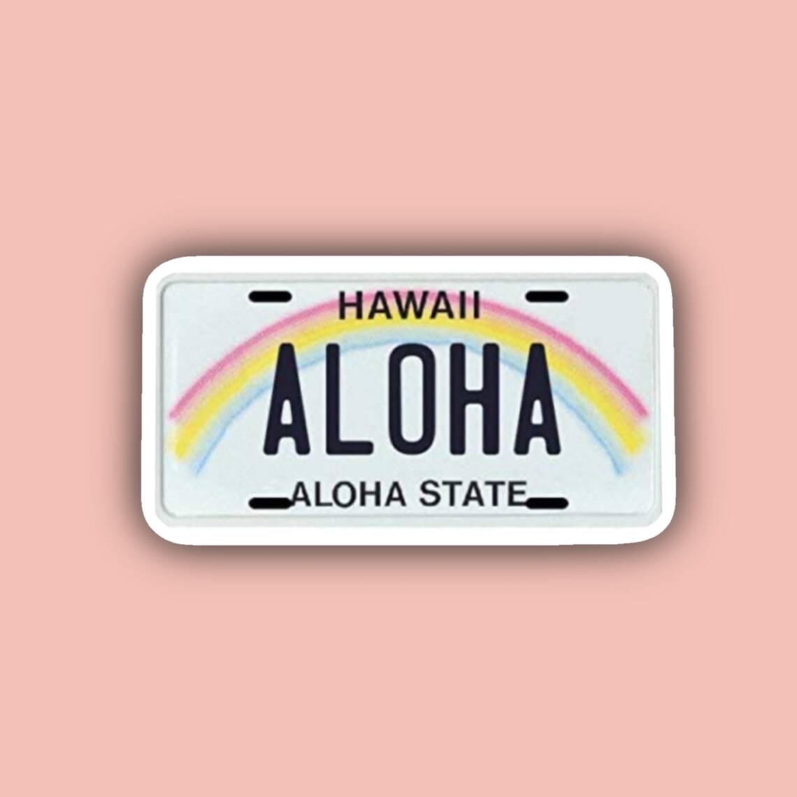 Hawaii Sticker Pack Hawaii Stickers Hawaii License Plate Etsy