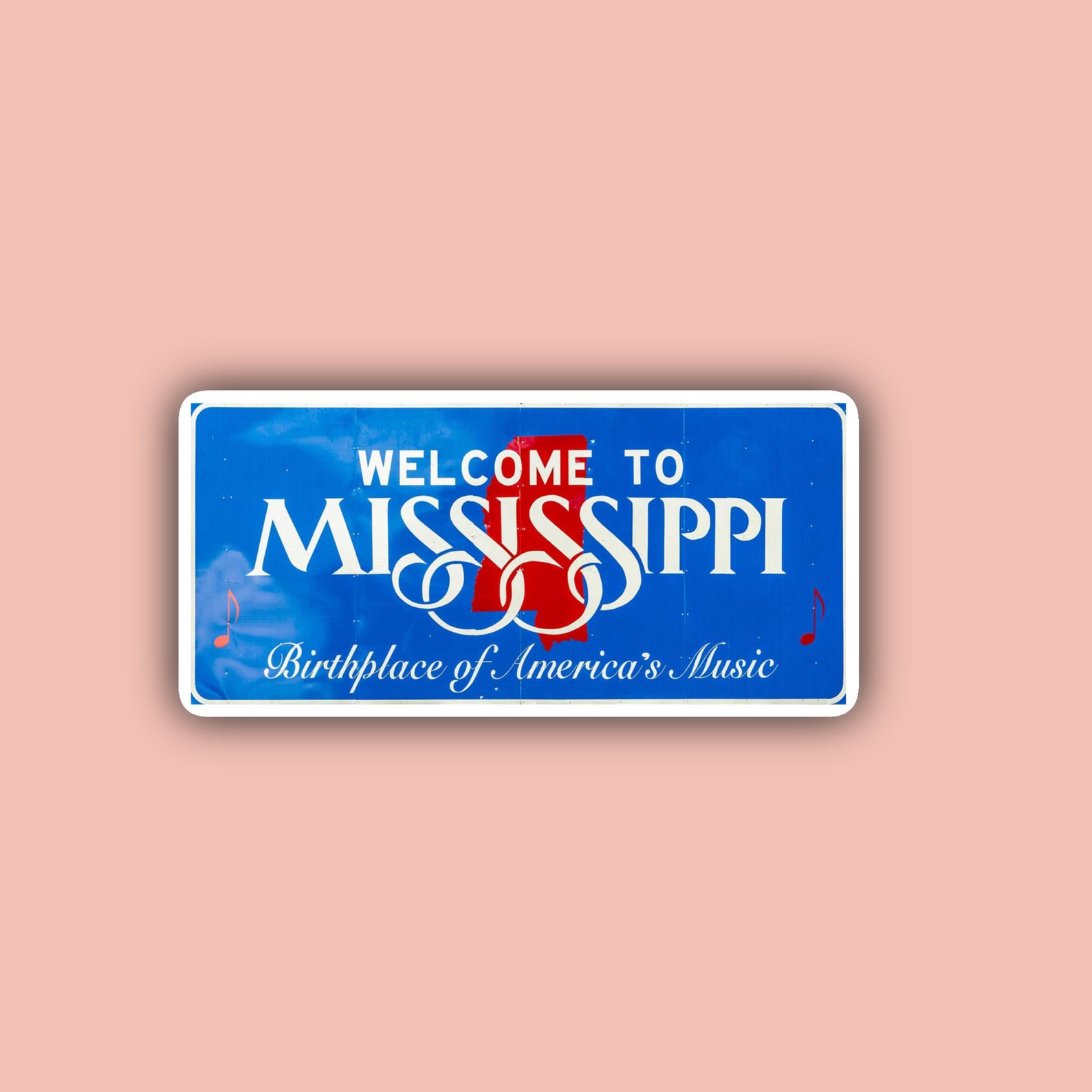 Mississippi Sticker Pack Mississippi Stickers Flag Etsy
