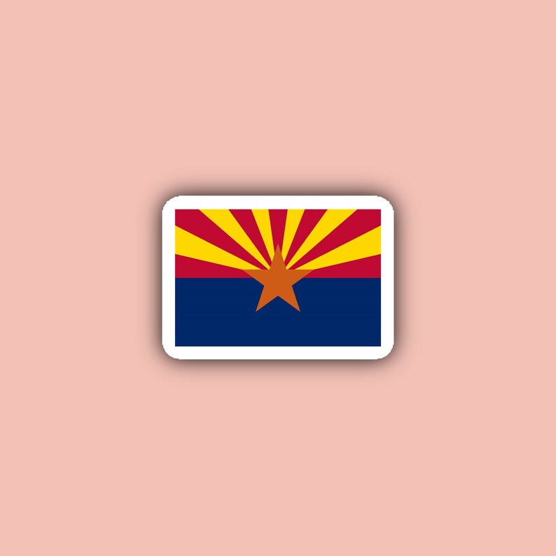Arizona Sticker Pack AZ Arizona Arizona Stickers - Etsy