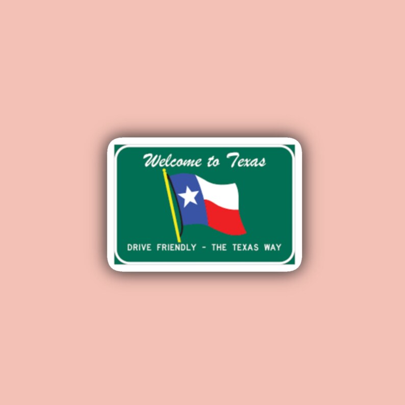 Texas Sticker Pack Texas Flag Dallas TX Etsy