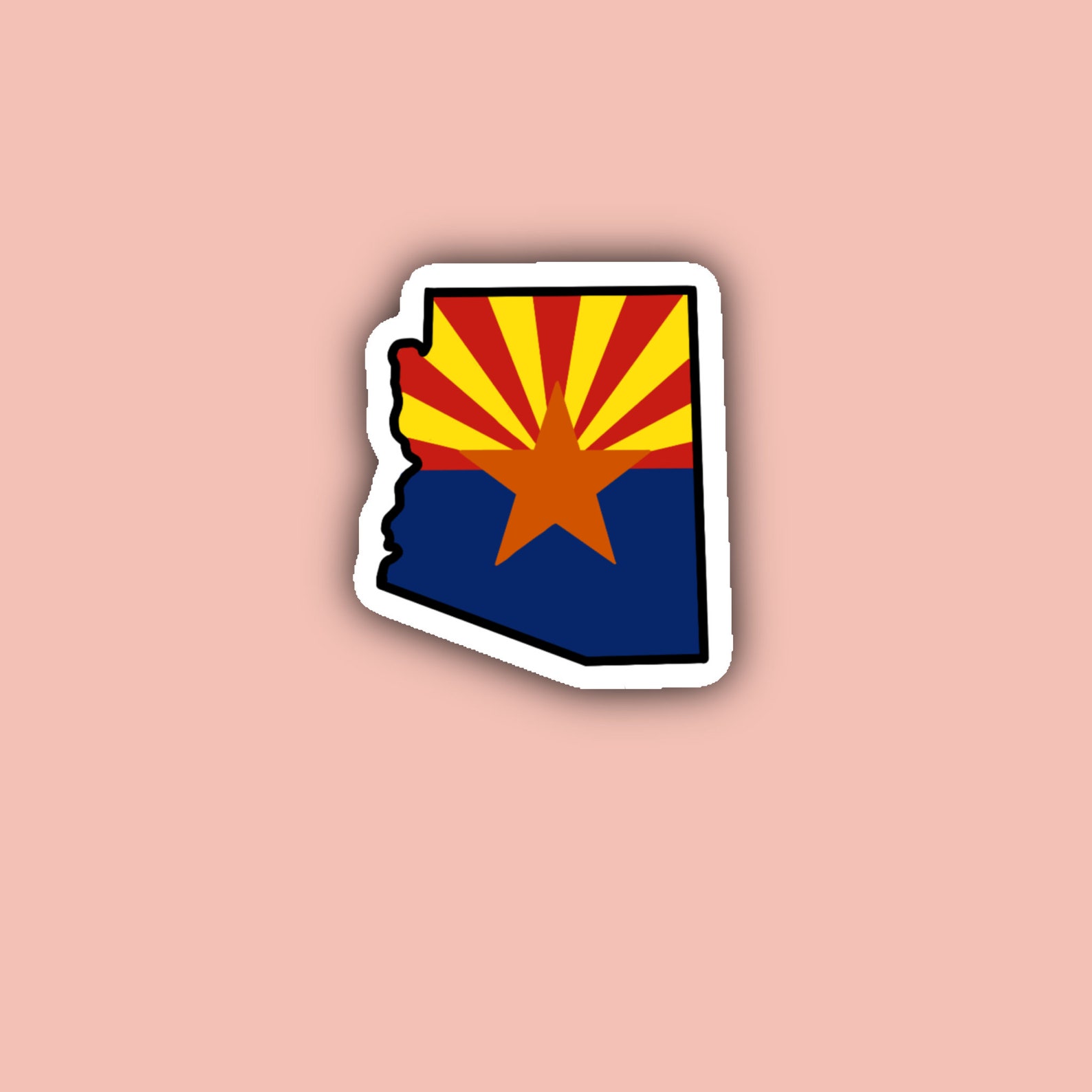 Arizona Sticker Pack AZ Arizona Arizona Stickers - Etsy