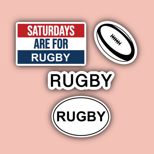 Rugby Sticker Pack - Rugby - Stickers