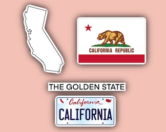 California Sticker Pack - Cali Stickers - Los Angeles