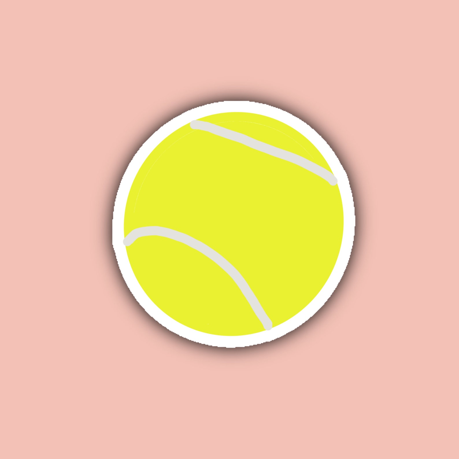 Tennis Sticker Pack Tennis raquet tennis ball Sports Etsy