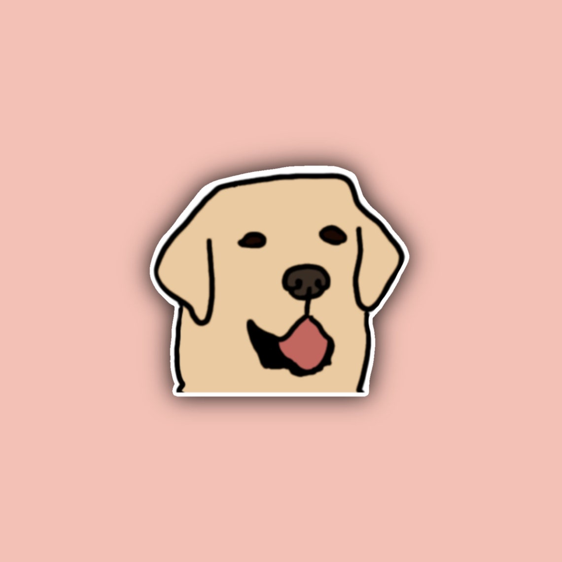Yellow Lab Sticker Pack Autocollants labrador retriever Etsy France