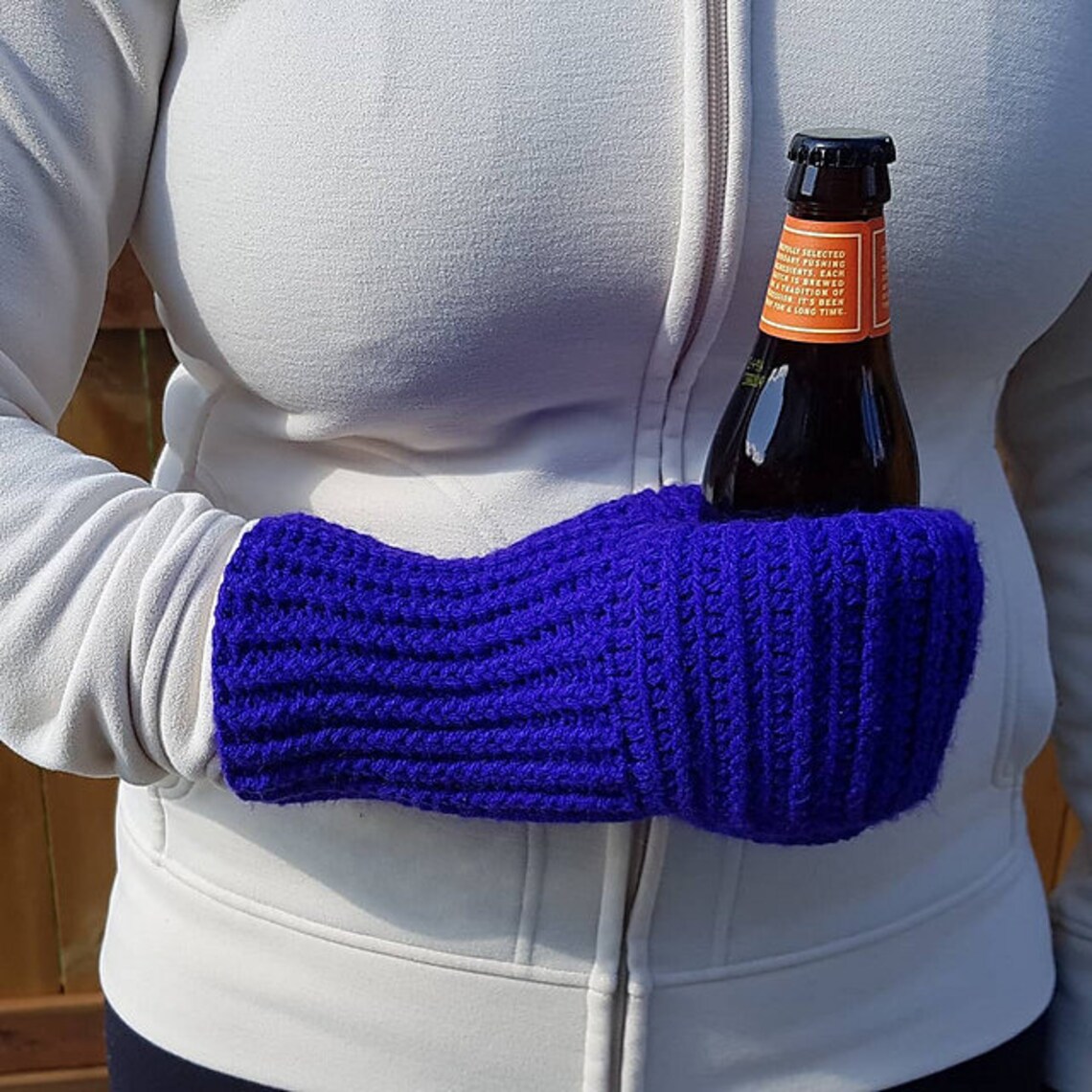 CROCHET PATTERN PDF Download Beer Mitten Cozy Bonfire Etsy UK