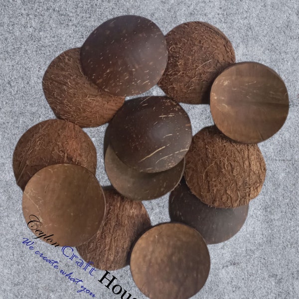 3″ Coconut shell for craft items |Coconut shell chips |Organic Coconut Chips|Natural cocnut shell |Coconut shell products |craft accessories