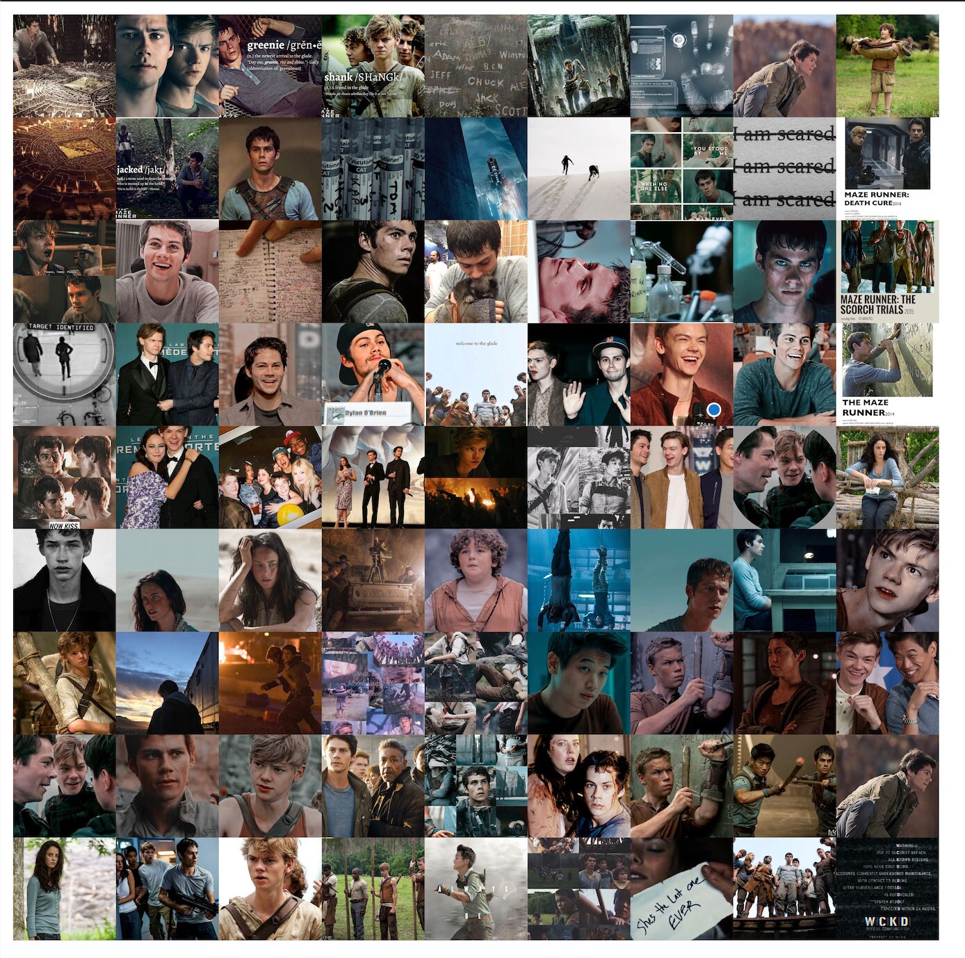 Maze Runner Aesthetic Wall Collage Kit Etsy