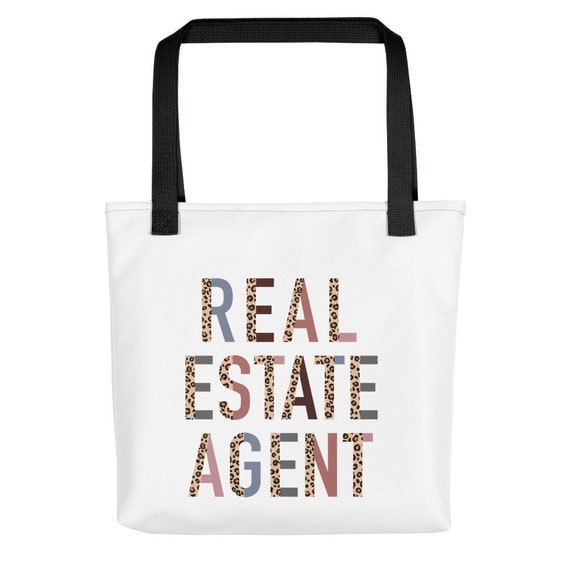 Real Estate Agent Tote Real Estate Bag Real Estate Life Etsy