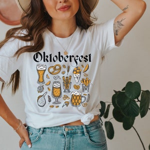Oktoberfest Shirt. Octoberfest Shirt. Vintage Retro Shirt, Beer Festival Shirt, Beer Lover, German Oktoberfest outfit, Matching Octoberfest