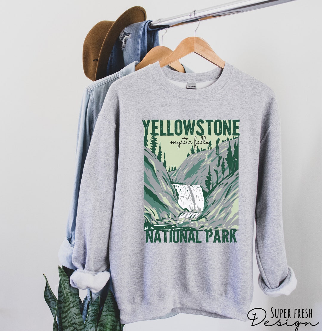 T-shirt Vintage Yellowstone National Park – 90s – Taille L – Elk Montana