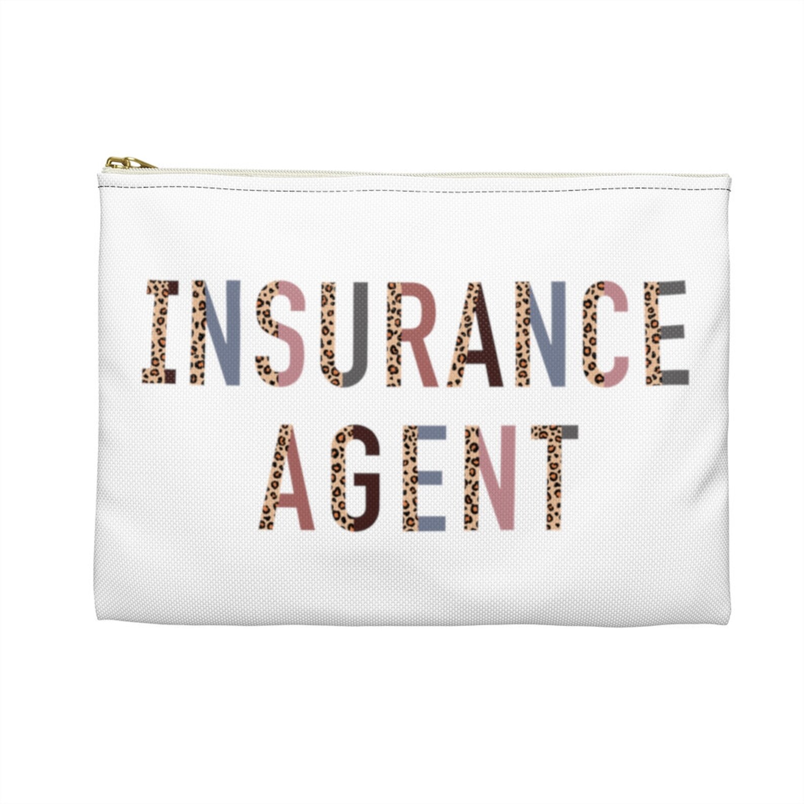 Insurance Agent Gift Accessory Pouch Insurance Gifts Etsy