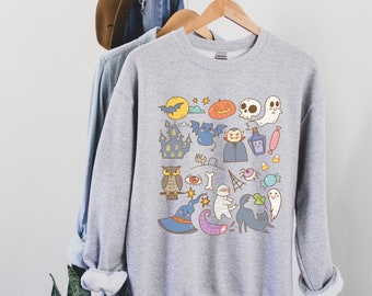 MOOCOM Mens Crewneck Halloween Decorations Sweatshirt MOOCOM Mens Crewneck Halloween Decorations Sweatshirt