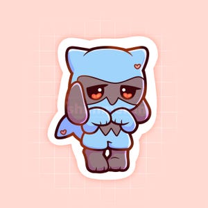 Riolu Vinyl Matte Sticker