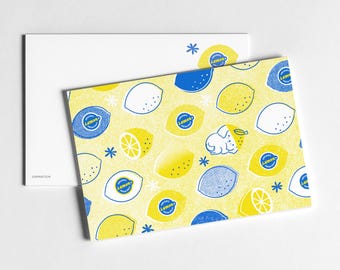 Lemons Postcard