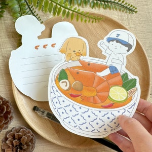 Carte postale découpée Tom Yum Goong