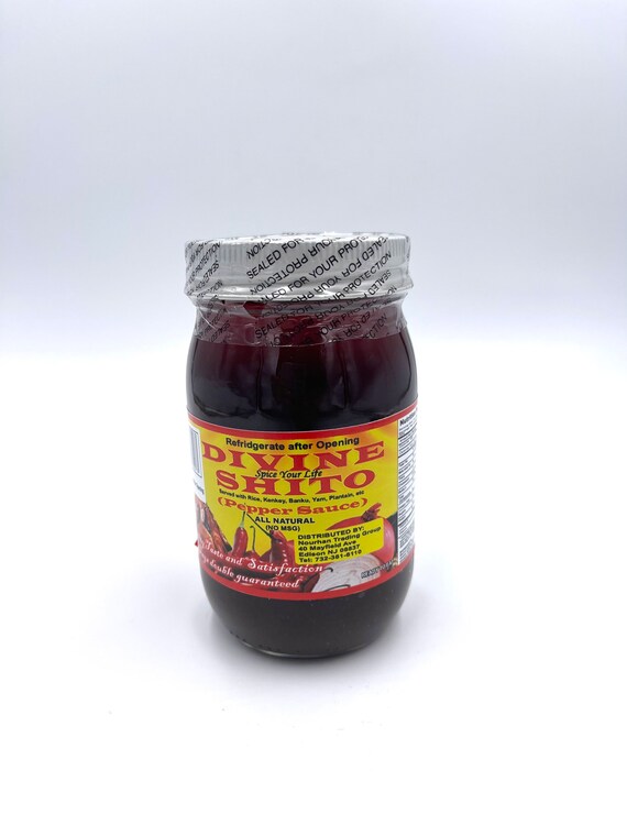  Shito Sauce 3 flavors/Seafood Condiment/Chili sauce (Very  Spicy, 8 oz) : Grocery & Gourmet Food