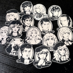 Adesivos de espelho Legend of the Galactic Heroes