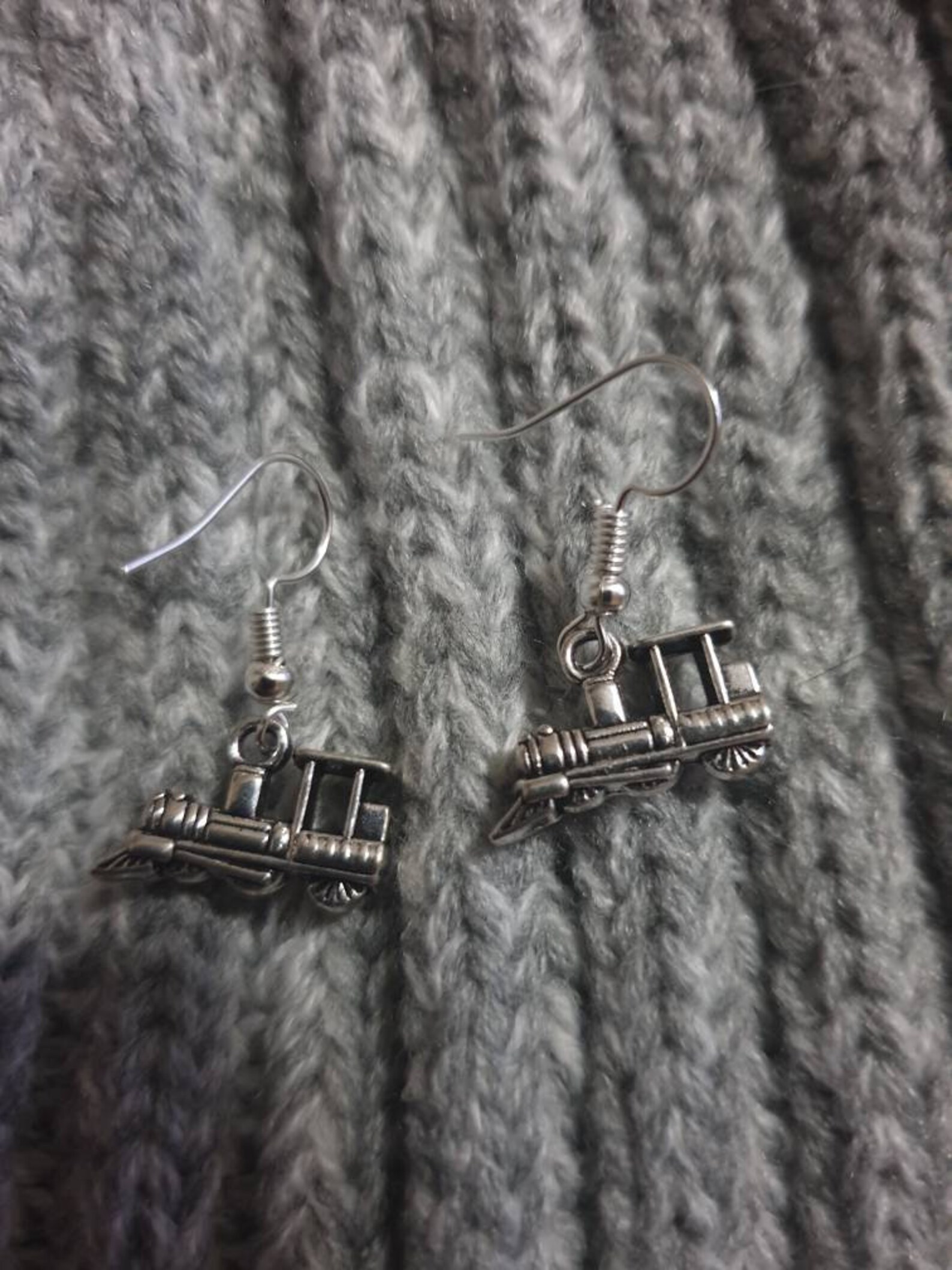 Handmade Train Harry Potter Style Earrings Etsy