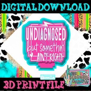 Undiagnosed, Freshie, Mold Housing, Scented Beads, Freshie Mold, Car Freshie, 3d Printed, Make Silicone Molds, Mold Supplies!