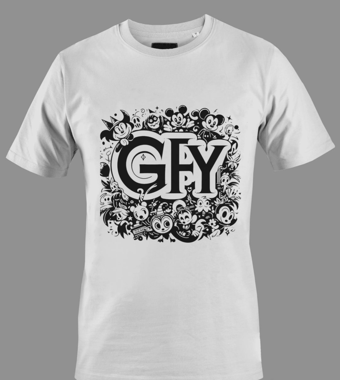 GFY Diznee’ T-shirt by Go With the Flo Designs Edgy, Bold, Unapologetic