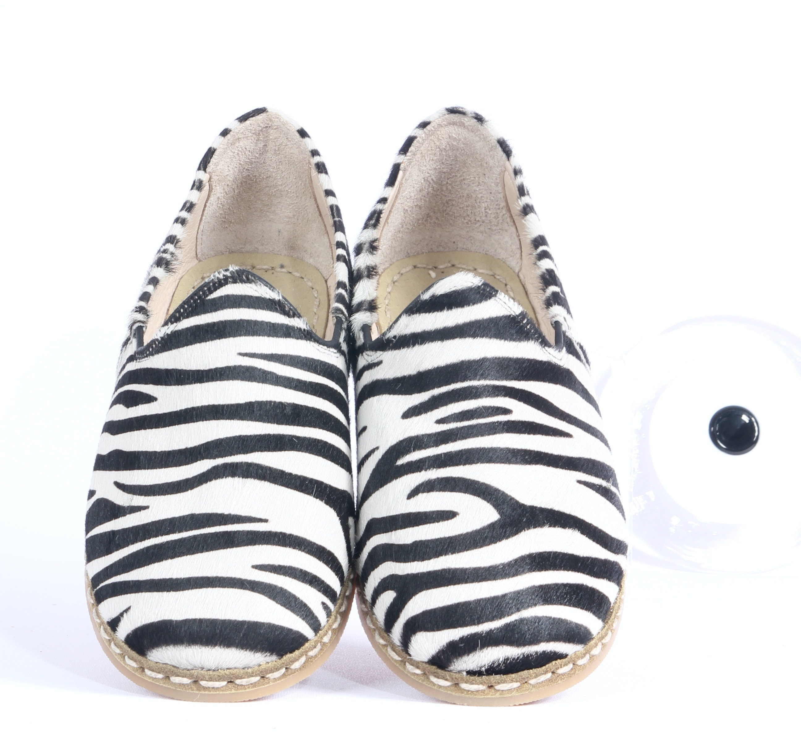 Men Zebra Shoes Men Loafer Men Flat Shoes Slip On Shoes Etsy