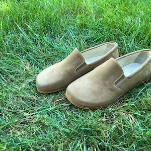 Women Barefoot Mink Color Shoe, Grounding Shoes For Women, Handmade Earthing Zero Drop Shoes, Wide Toe Box Barefoot