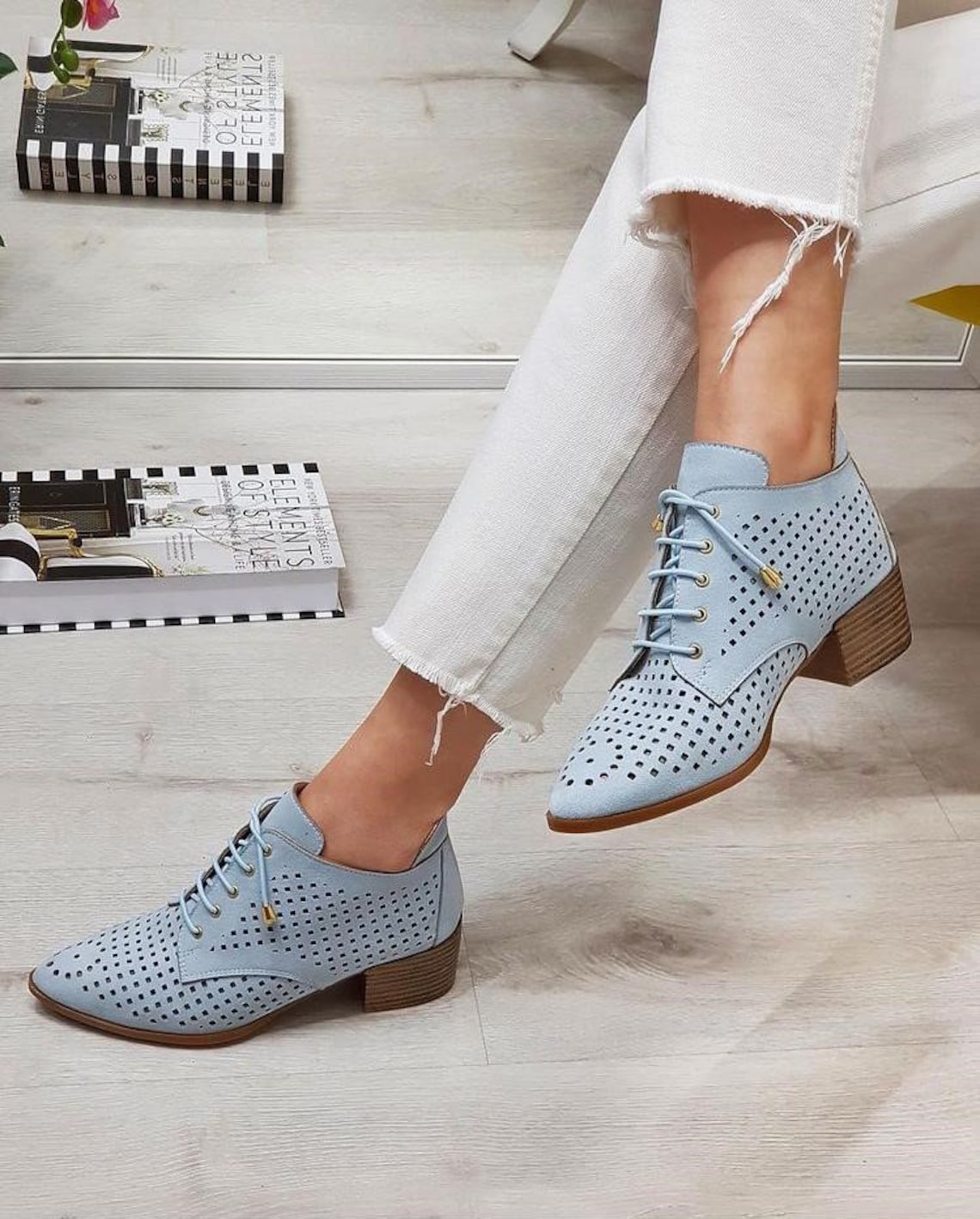 Women LoaferTurkish Handmade Shoes Flat Shoes Women's Etsy