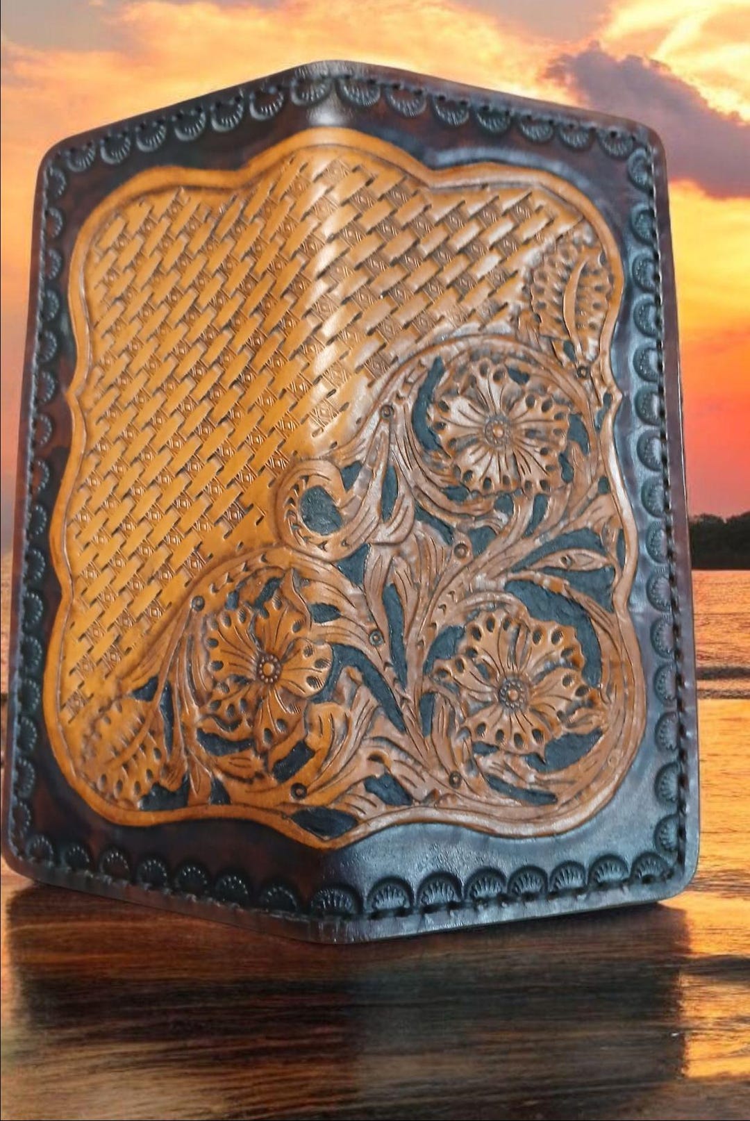 Hand Made Roper Wallets Custom Made Roper Wallet - Etsy