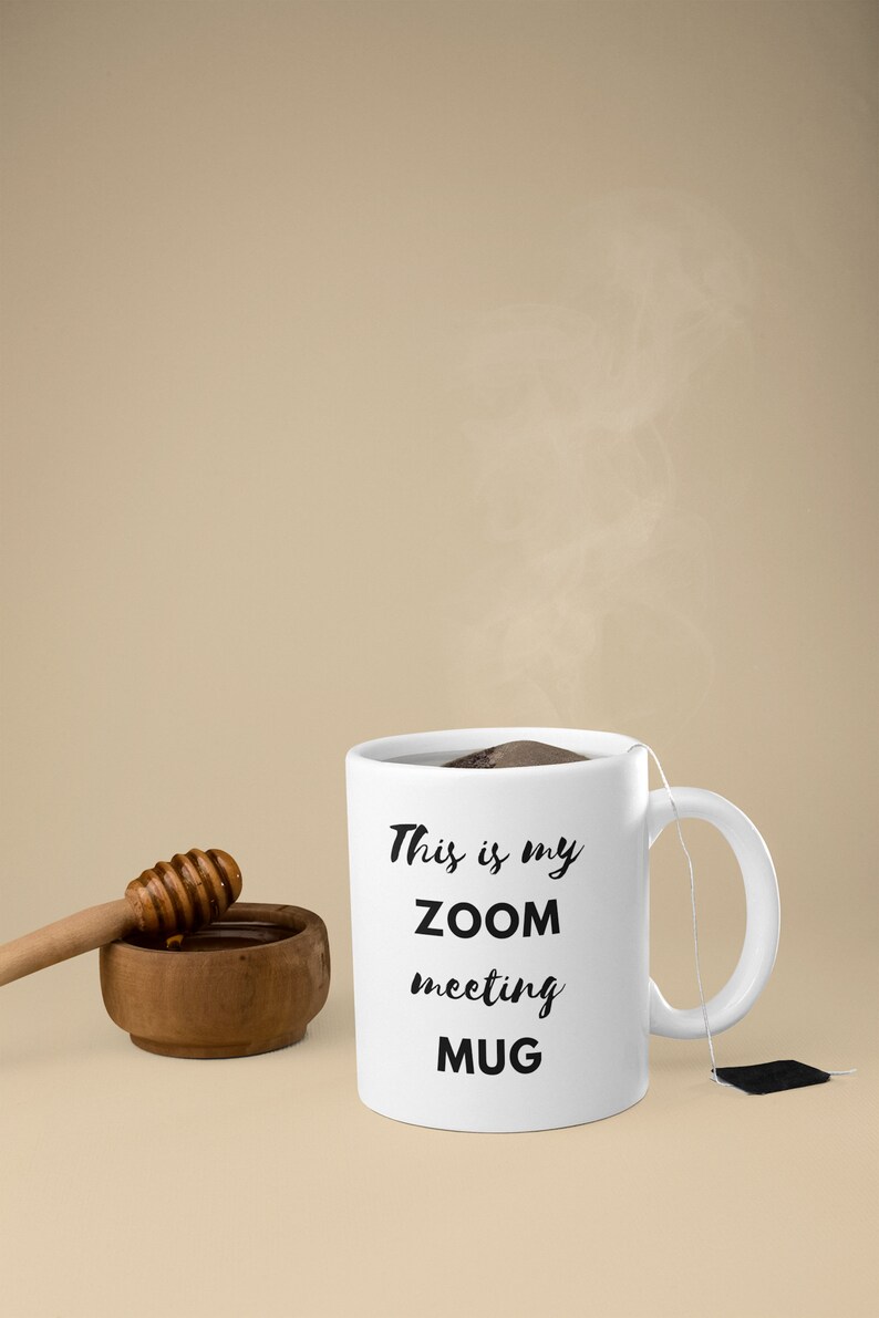 This is My Zoom Meeting Mug Work From Home Gifts Coworker Etsy