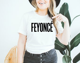 Feyonce T-shirt for Women / Miss to Mrs Crewneck Tee / Wife Vibes / Bachelorette Gift Box Bride / Future Mrs Engagement Gift /  Engaged AF