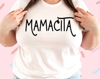 Mom Life Crewneck T-shirt / Mama Life Apparel / New Mommy Tee Mother's Day / Mom Birthday Gift for Her / Baby Announcement Shirt / Mamacita