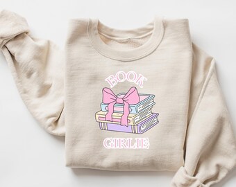 Books & Bows Women's Sweater