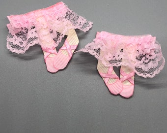 Ballerina Dancer Hair Bow Clip, Ballet gift idea, Dance Accessories, Ribbon Sculpture Hair Clip