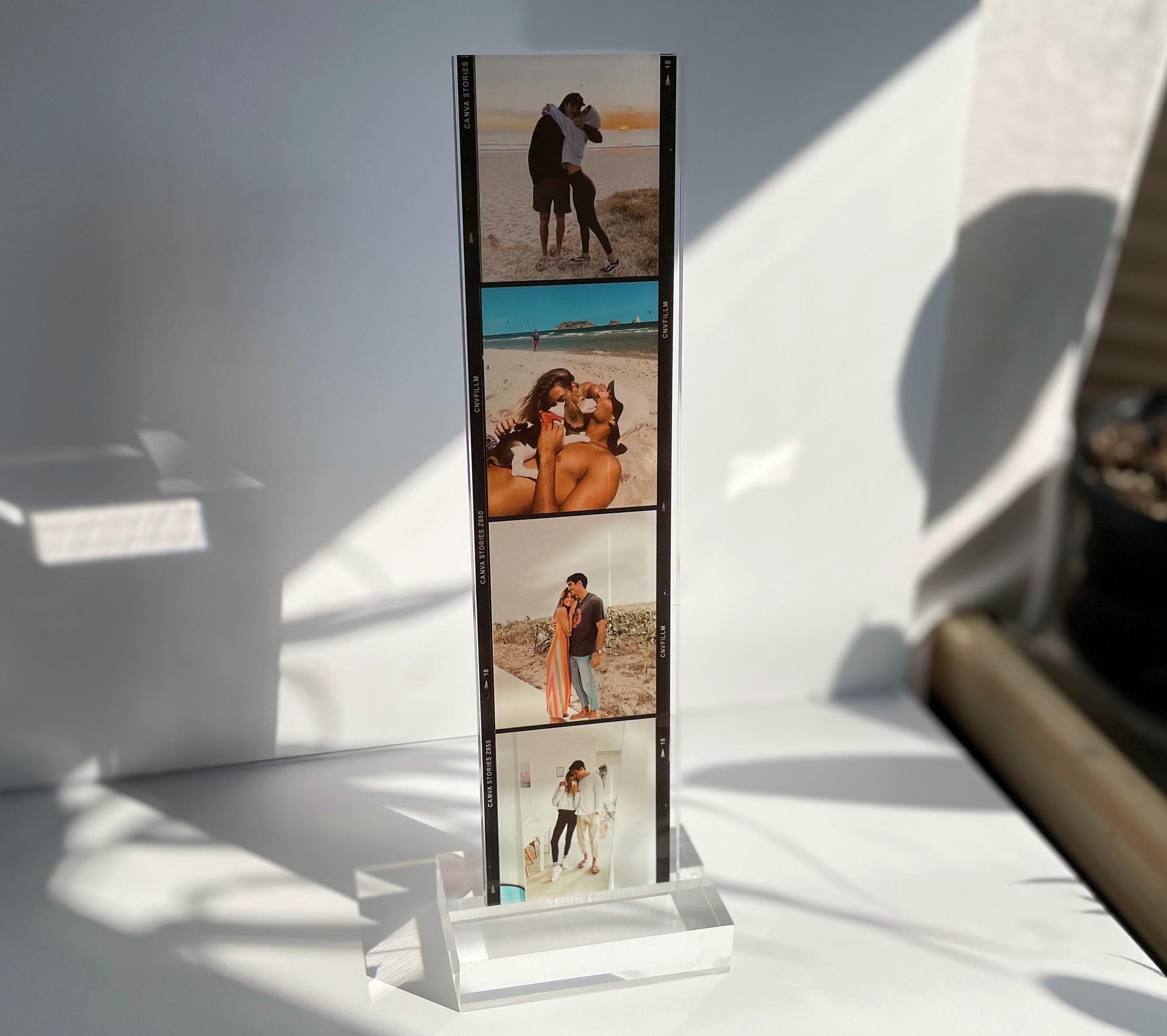 Personalized Film Photo Gift Acrylic Stand Custom Couple Photos Bestfriend Family Memory Anniversary Gifts for Her Meaningful Photo Keepsake