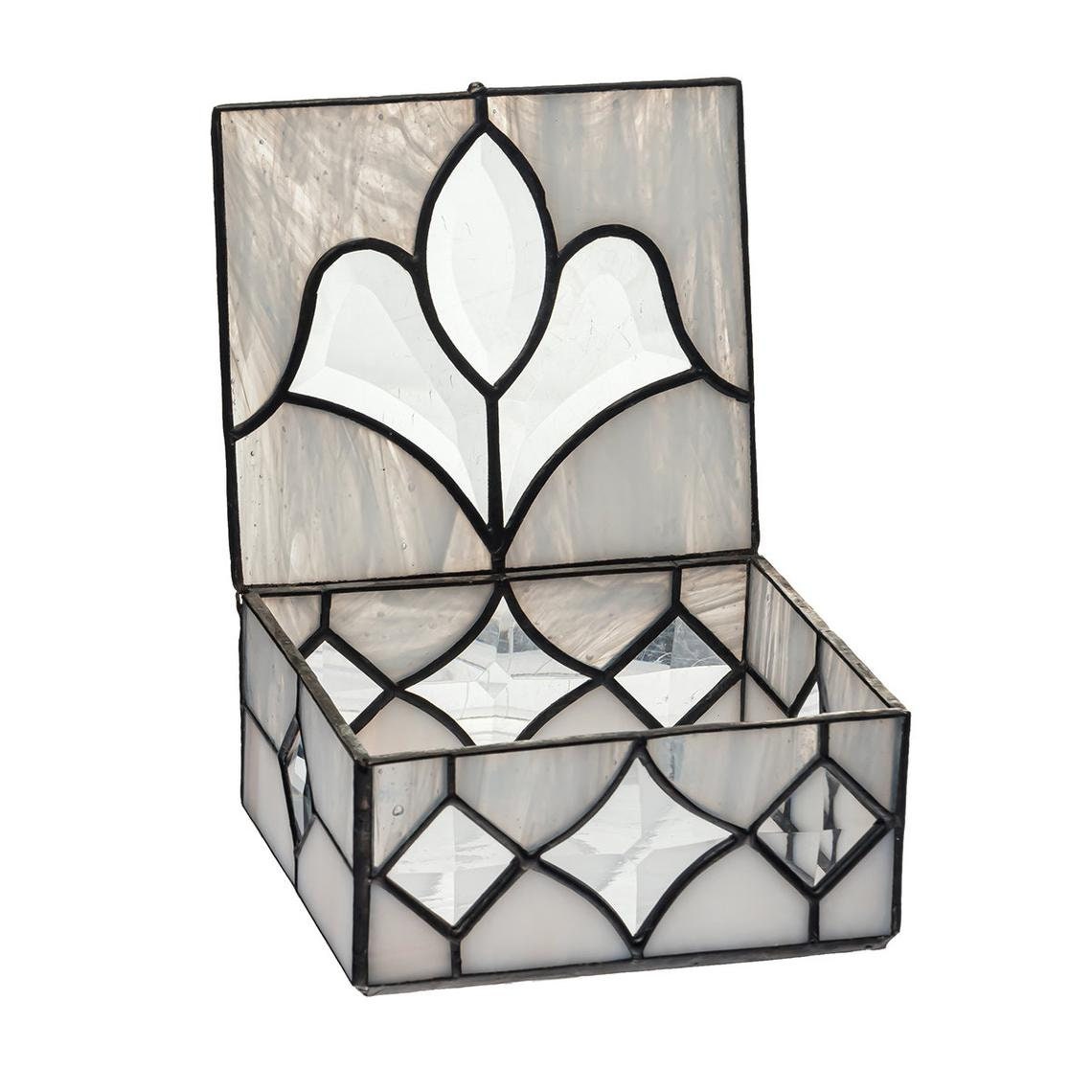 Stain Glass crystal Jewelry Box Organizer Storage Jewelry Etsy